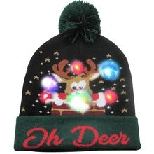 Weihnachts-LED-Mütze