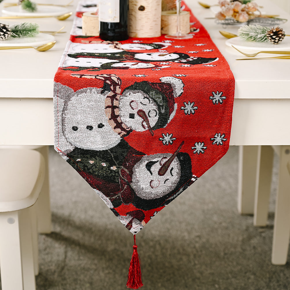 Tischläufer mit Weihnachtsmotiv