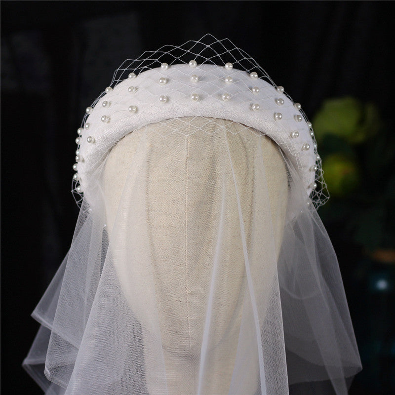 Eleganter Flanell-Haarreifen