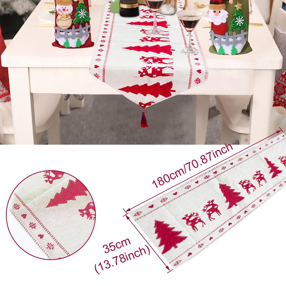 Tischläufer mit Weihnachtsmotiv