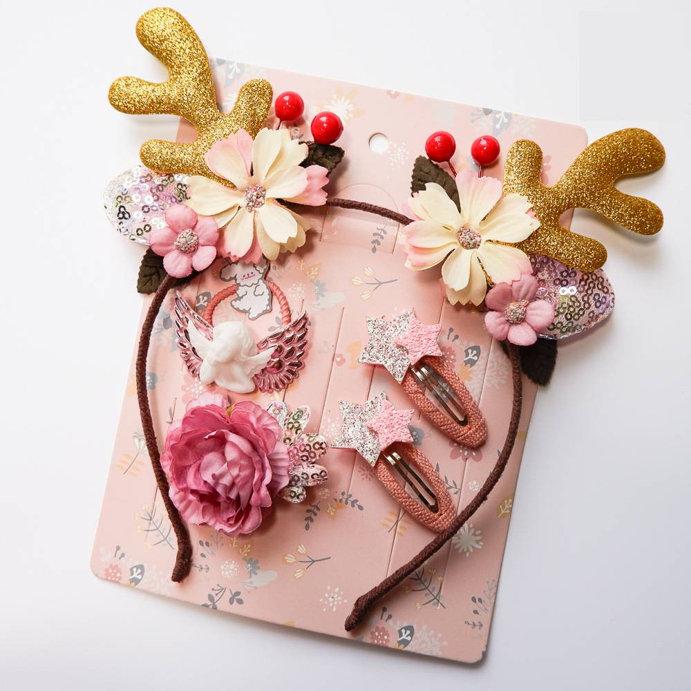 Haarschmuck für Weihnachten
