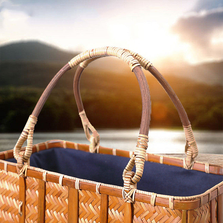 Bambus-Handtasche