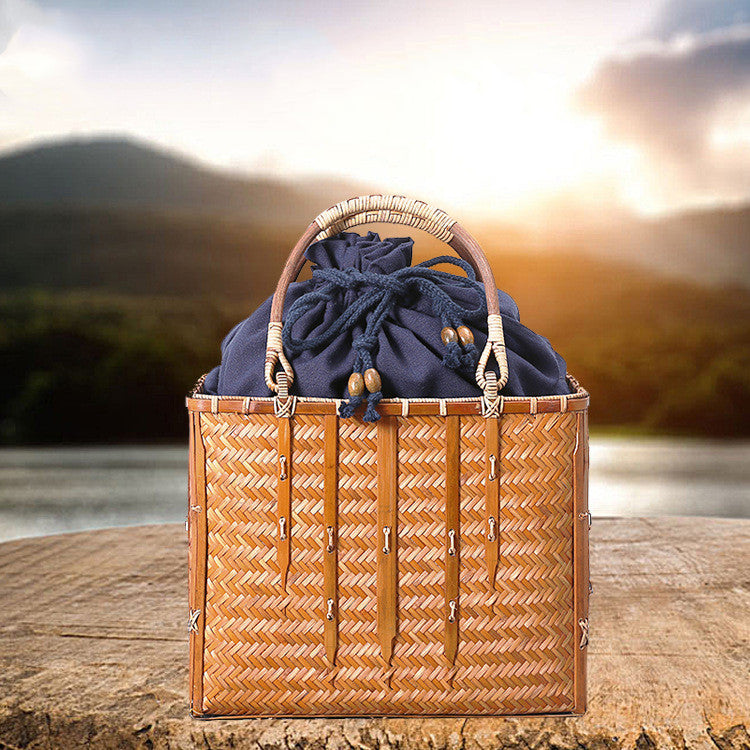 Bambus-Handtasche