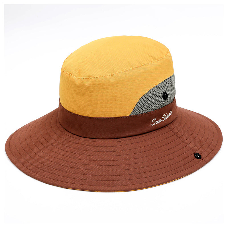 Outdoor-Sonnenhut mit großer Seitenbeschattung