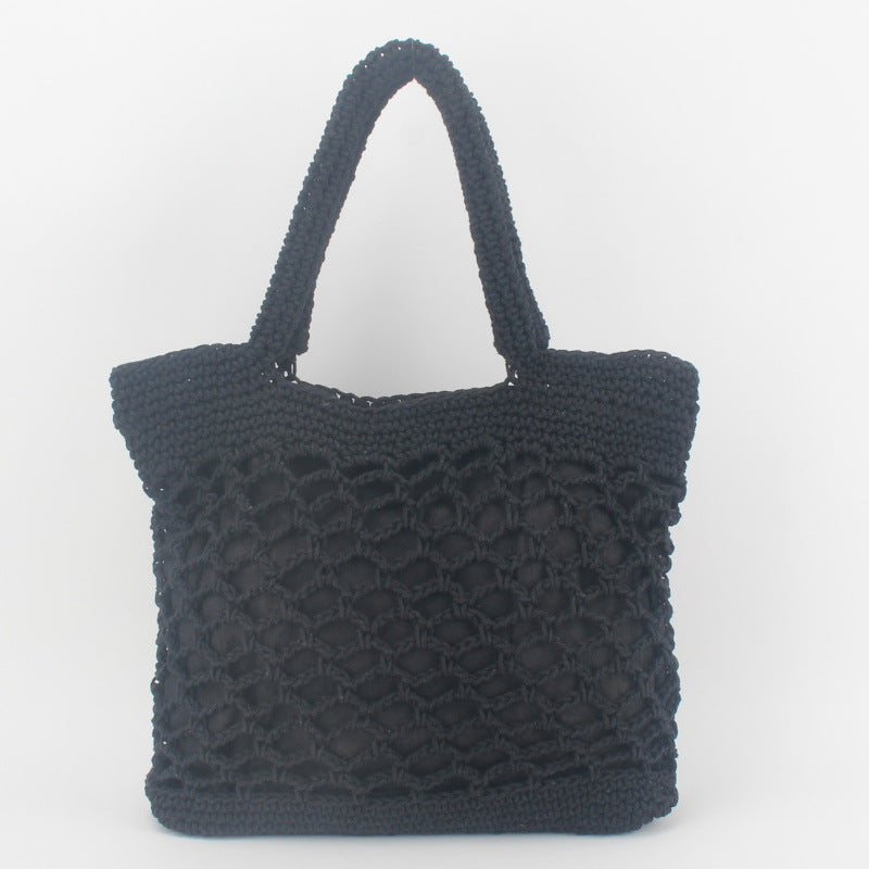 Schöne, gestrickte Handtasche