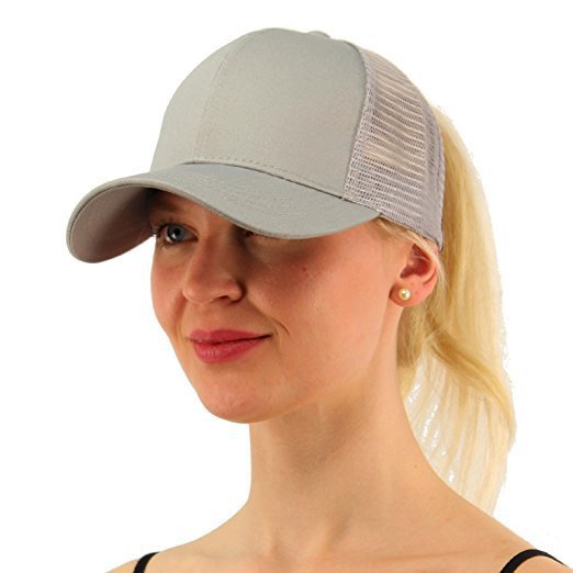 Baseball-Caps, mit Öffnung für den Pferdeschwanz