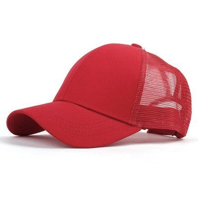 Baseball-Caps, mit Öffnung für den Pferdeschwanz