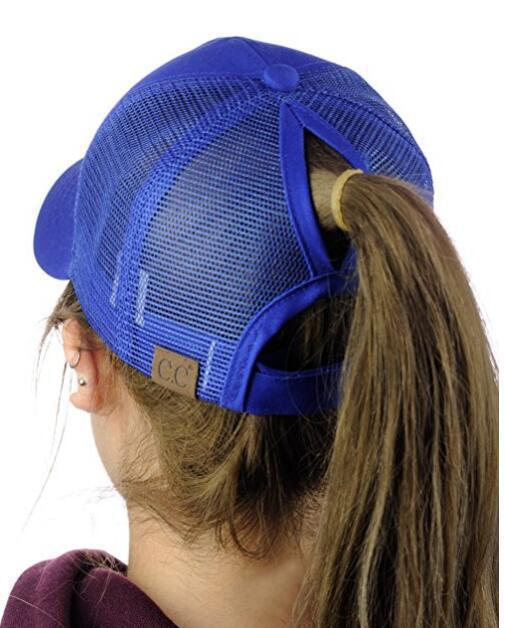 Baseball-Caps, mit Öffnung für den Pferdeschwanz
