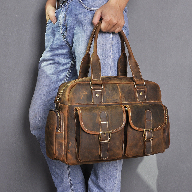 Modische Ledertasche
