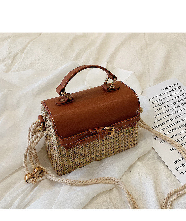 Modische, gewobene Handtasche