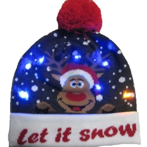 Weihnachts-LED-Mütze