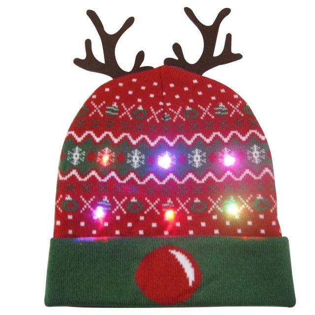 Weihnachts-LED-Mütze