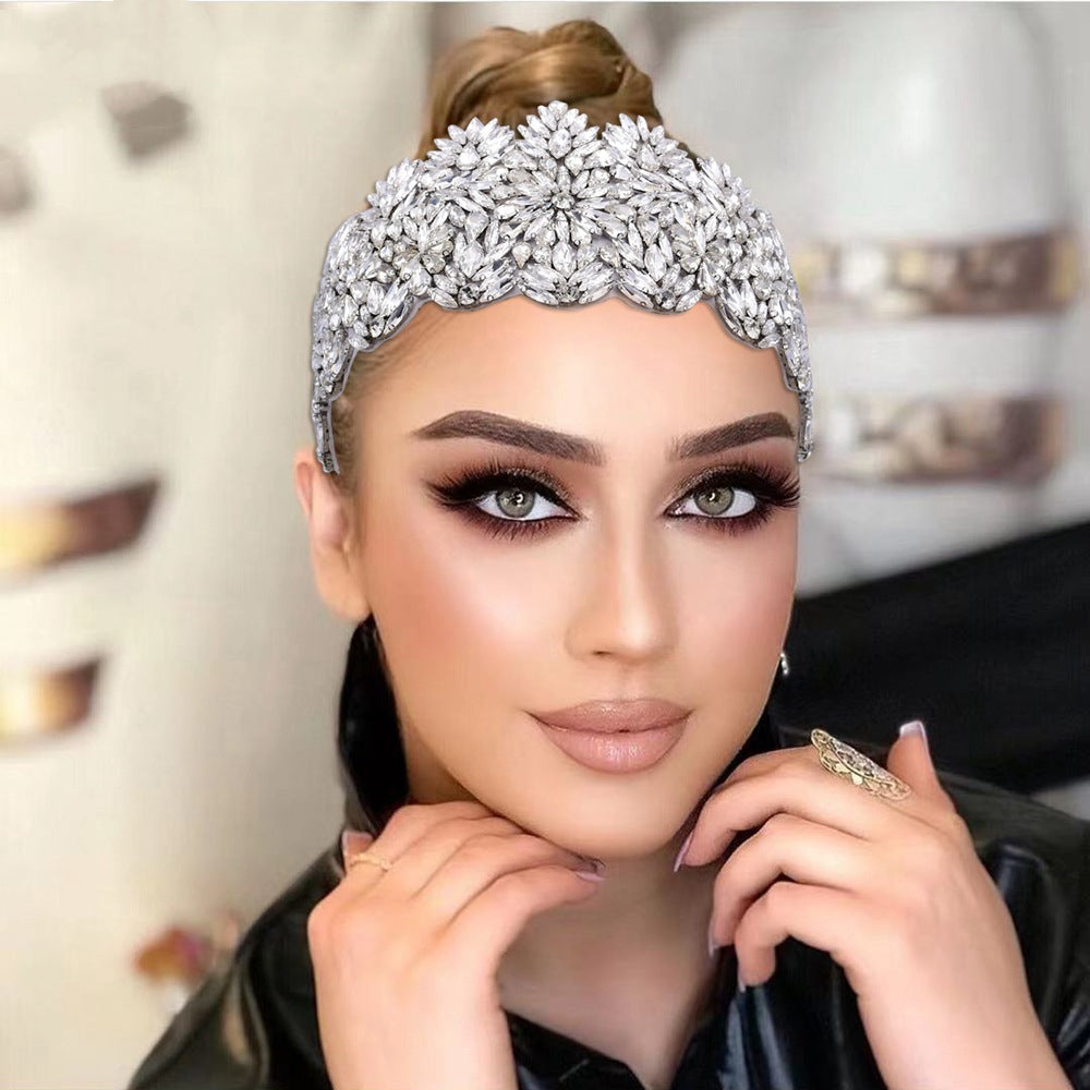 Glitzernder Haarreifen
