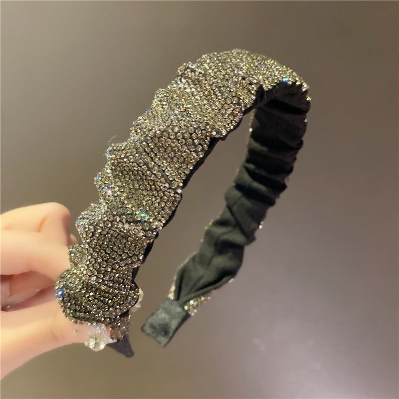 Glitzernder Haarreifen