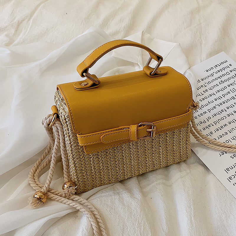 Modische, gewobene Handtasche