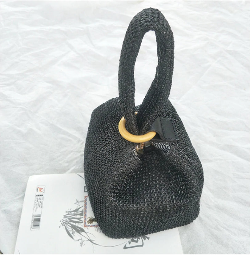 Gewobene Crossbody Handtasche