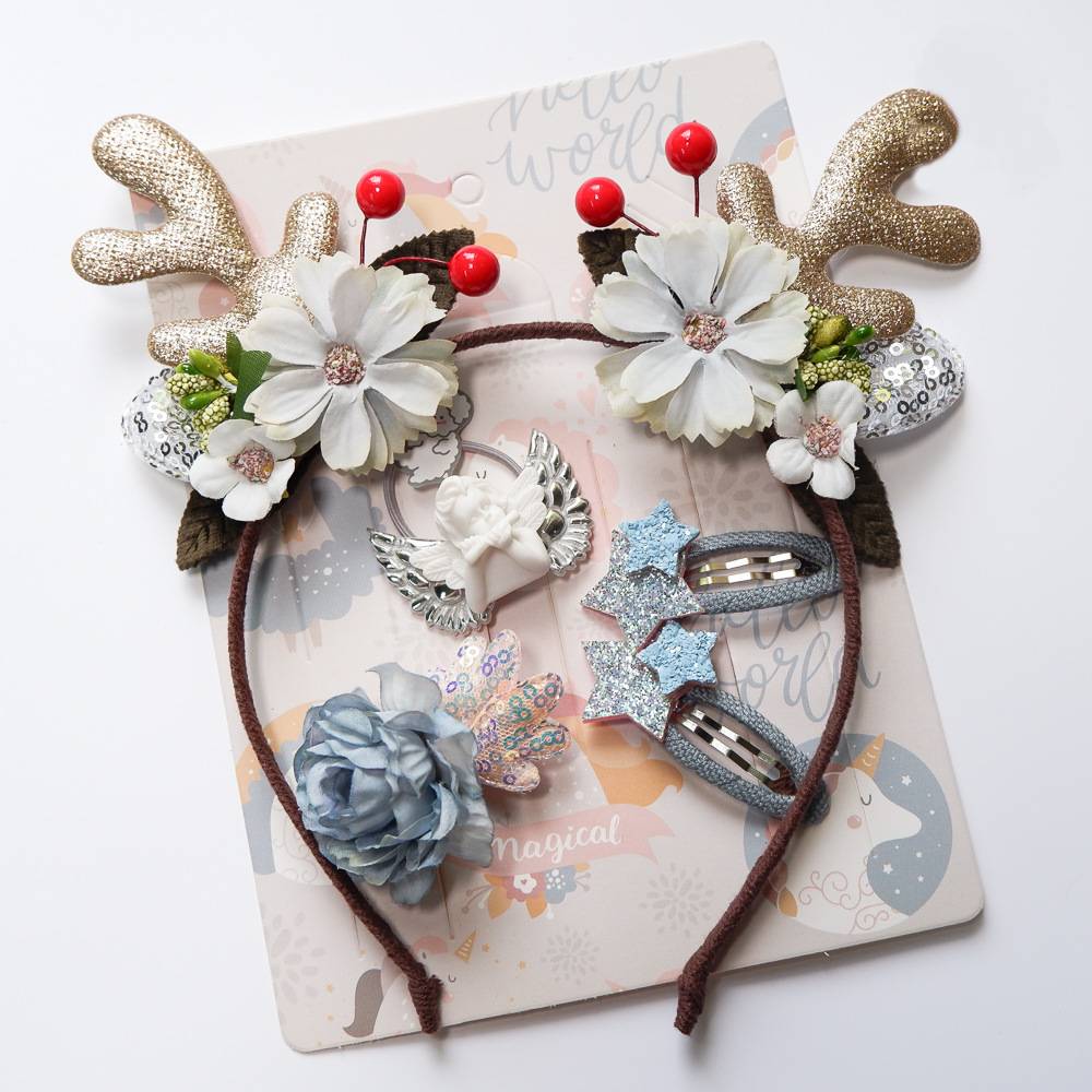 Haarschmuck für Weihnachten