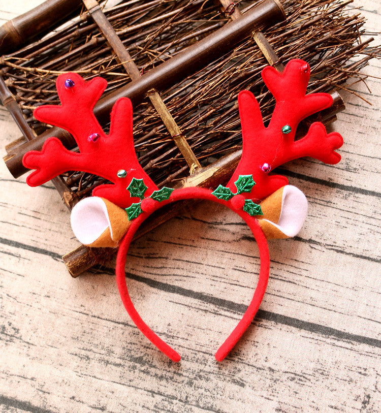 Geweihhaarreifen für Weihnachten
