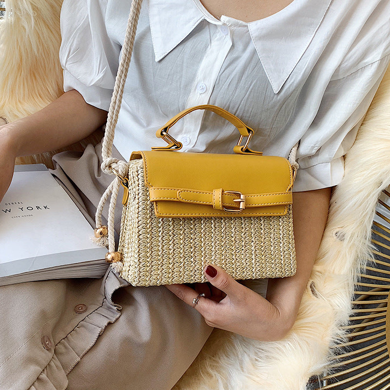 Modische, gewobene Handtasche