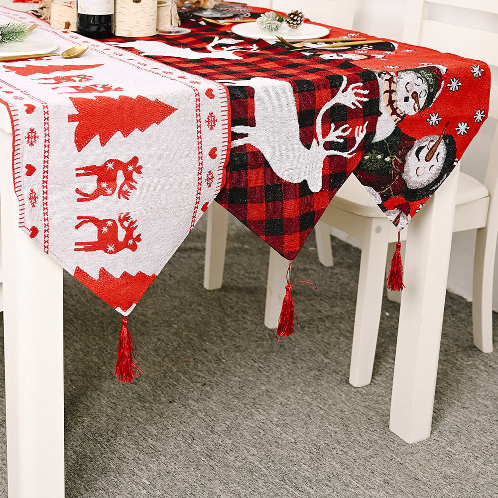 Tischläufer mit Weihnachtsmotiv