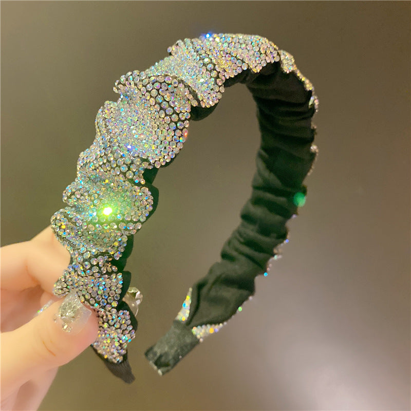 Glitzernder Haarreifen