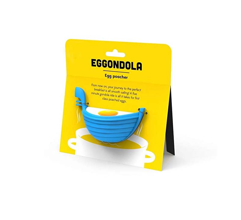 Eierkocher in Boot-Form, für kreative Eierpräsentation