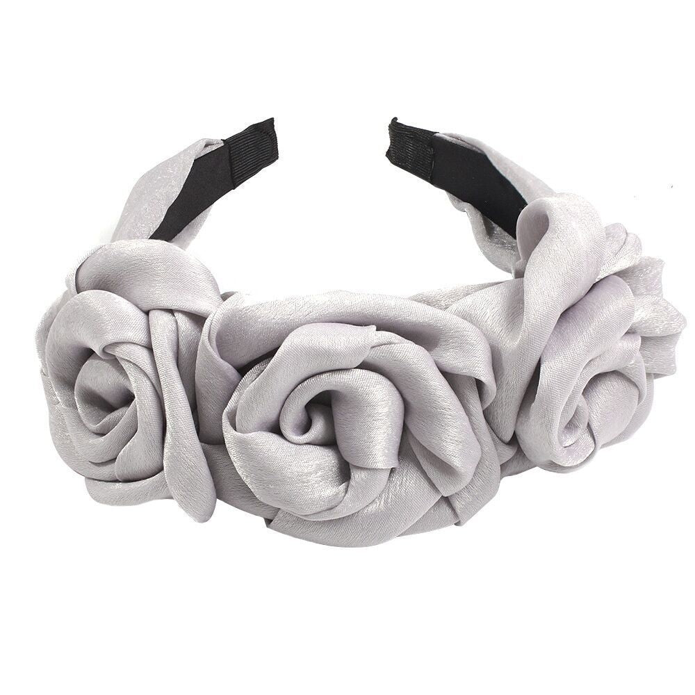 Haarreifen mit grossen Blumen