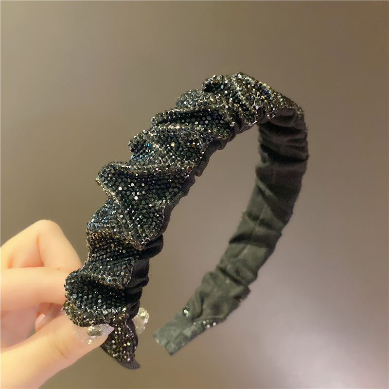 Glitzernder Haarreifen