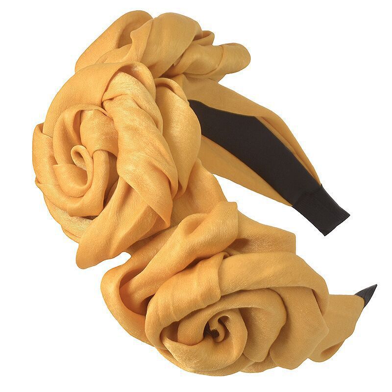 Haarreifen mit grossen Blumen