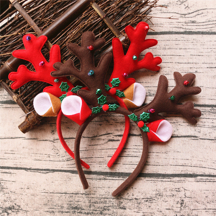 Geweihhaarreifen für Weihnachten