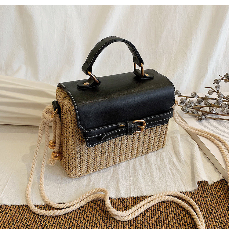 Modische, gewobene Handtasche