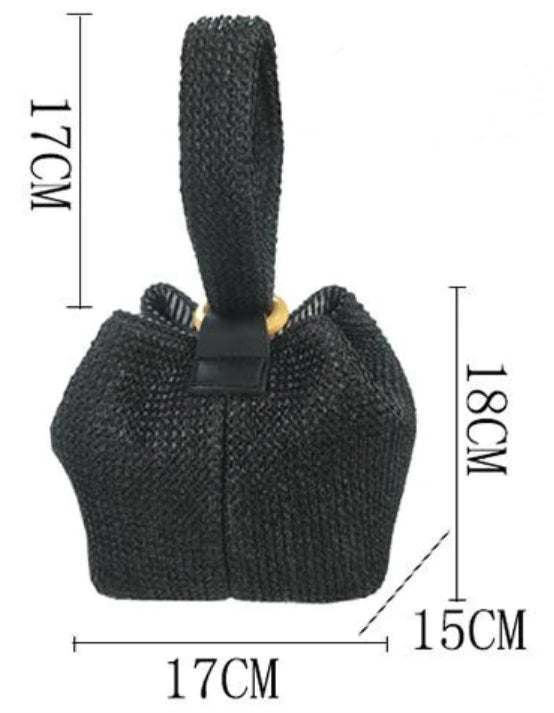 Gewobene Crossbody Handtasche