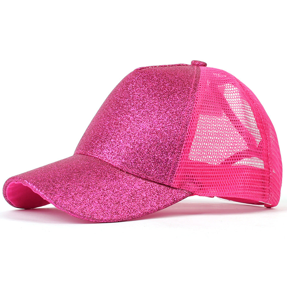 Baseball-Caps, mit Öffnung für den Pferdeschwanz