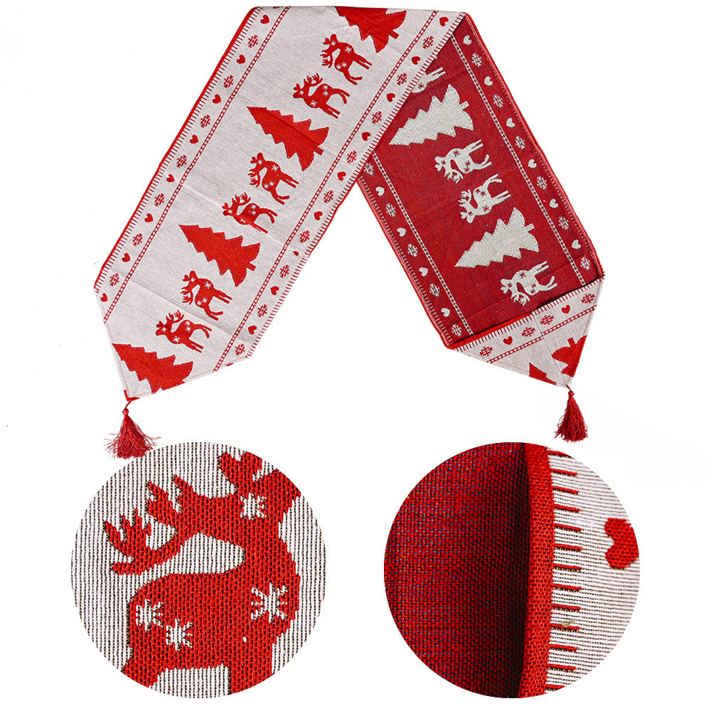 Tischläufer mit Weihnachtsmotiv