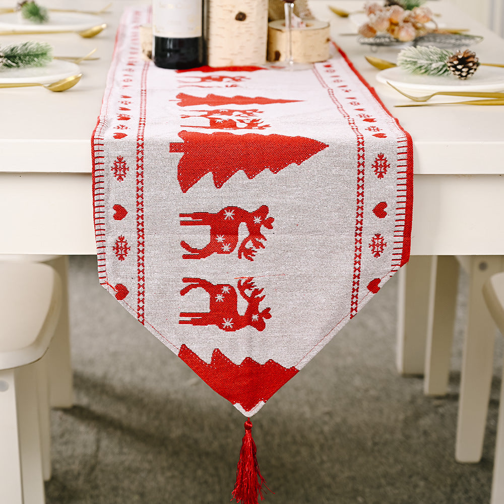Tischläufer mit Weihnachtsmotiv