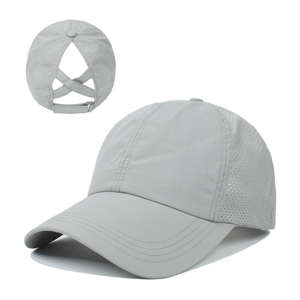 Ladys Cap, mit Öffnung für Rossschwanz
