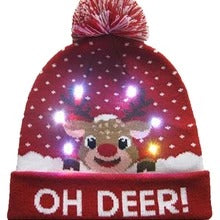 Weihnachts-LED-Mütze
