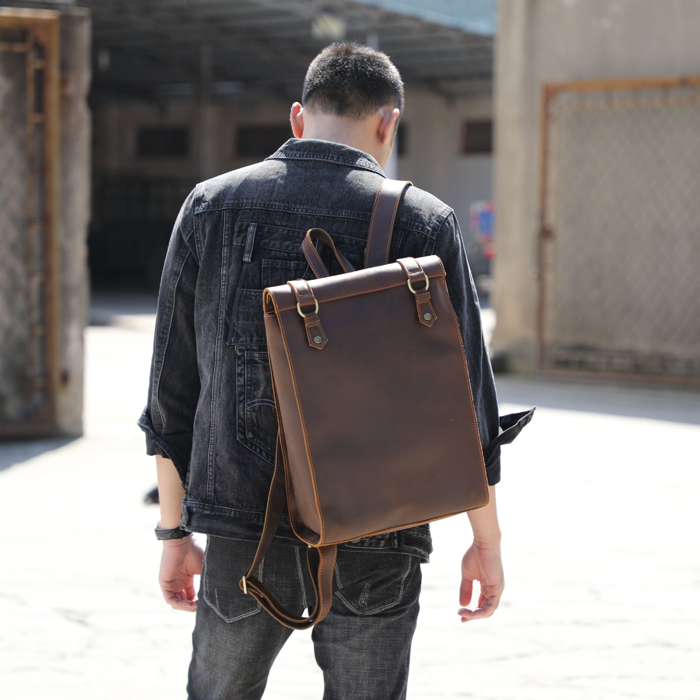 Tolle Ledertasche für den Herrn