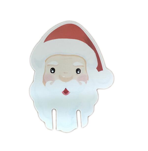 Weihnachtsdekoration für das Sektglas