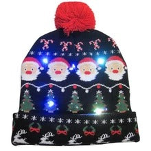 Weihnachts-LED-Mütze