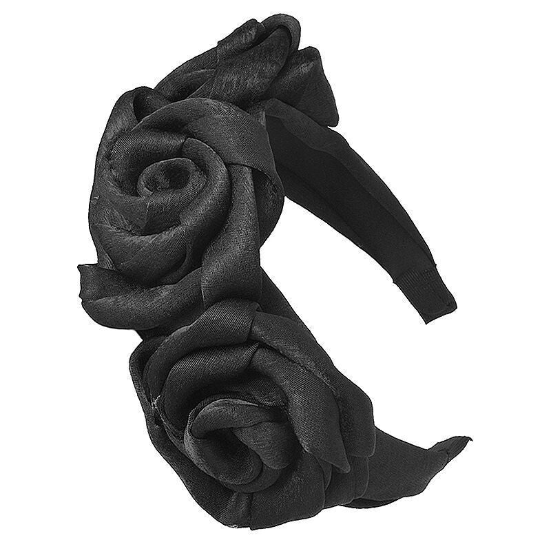 Haarreifen mit grossen Blumen