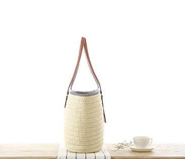 Geflochtene Freizeithandtasche