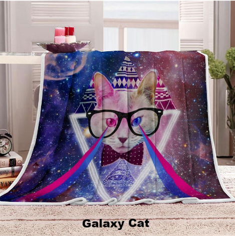 Katzendecke mit verschiedenen Motiven