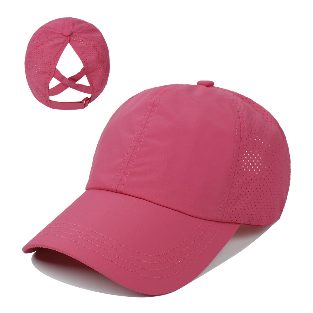 Ladys Cap, mit Öffnung für Rossschwanz