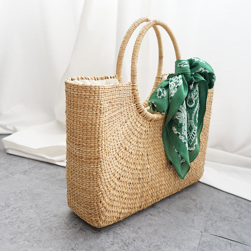 Quadratische, modisch, grosse Handtasche