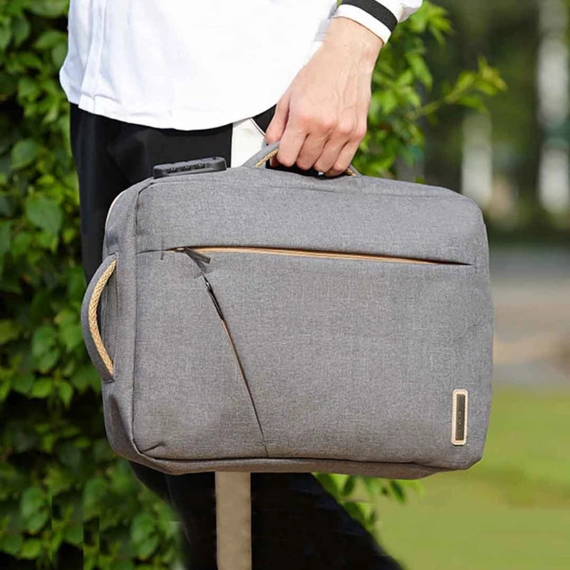 Multifunktions-Rucksack / Reisetasche mit Sicherheitsschloss