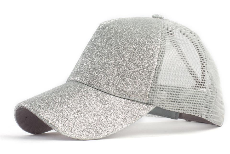 Baseball-Caps, mit Öffnung für den Pferdeschwanz