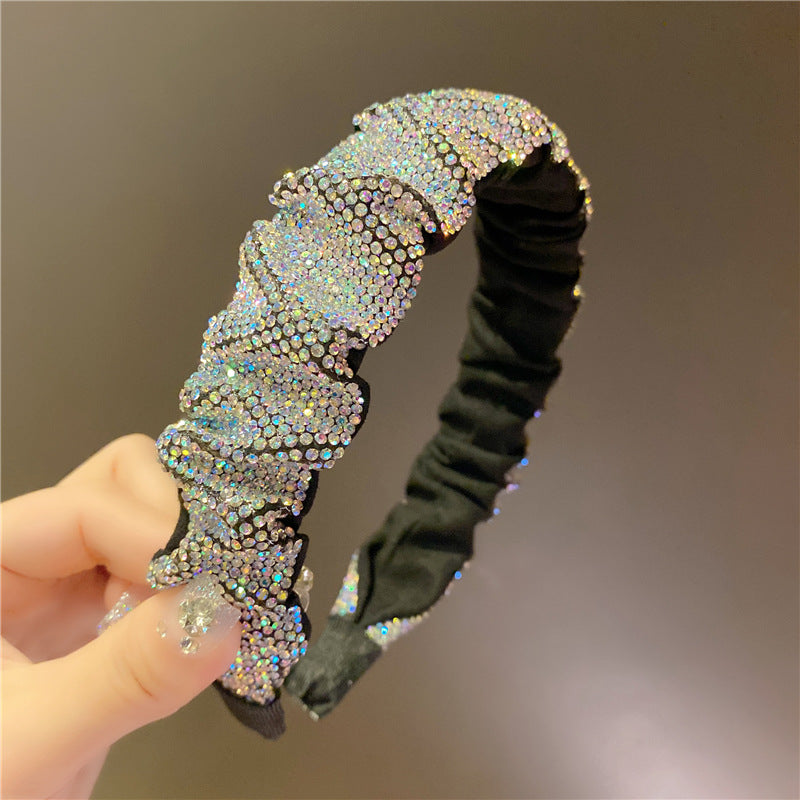 Glitzernder Haarreifen