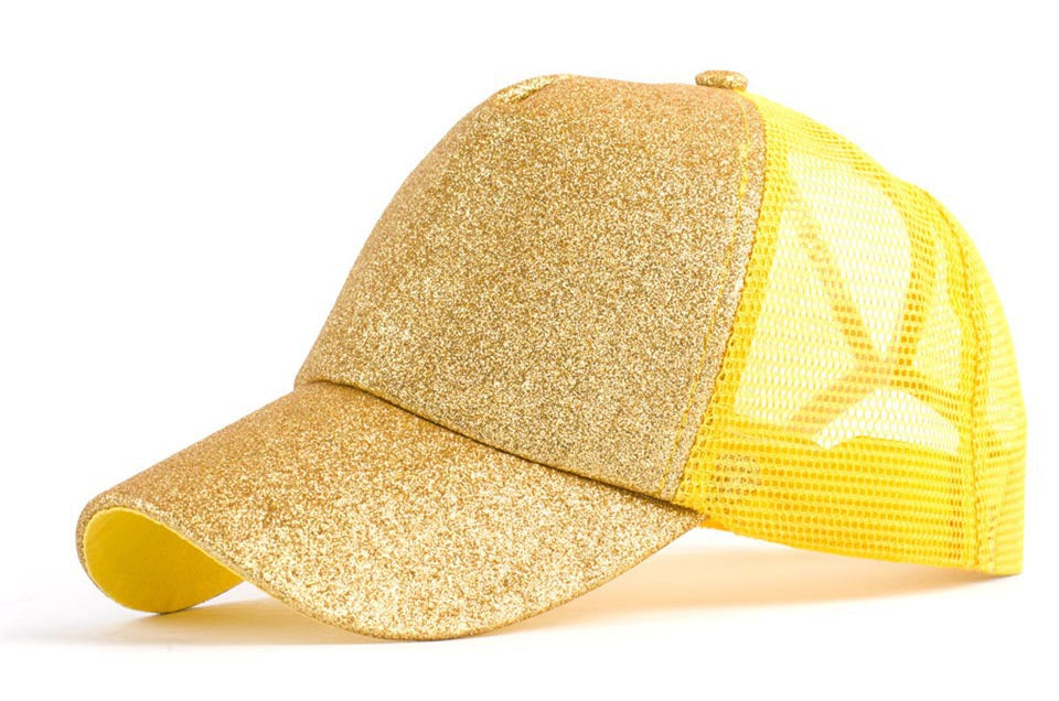 Baseball-Caps, mit Öffnung für den Pferdeschwanz