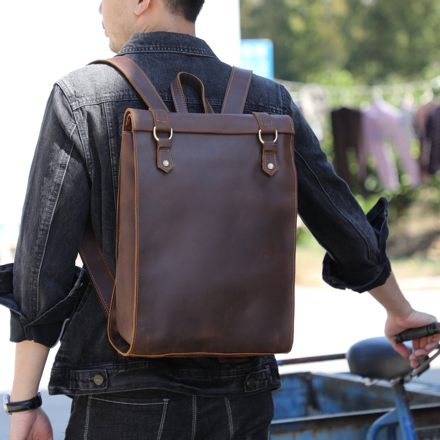 Tolle Ledertasche für den Herrn